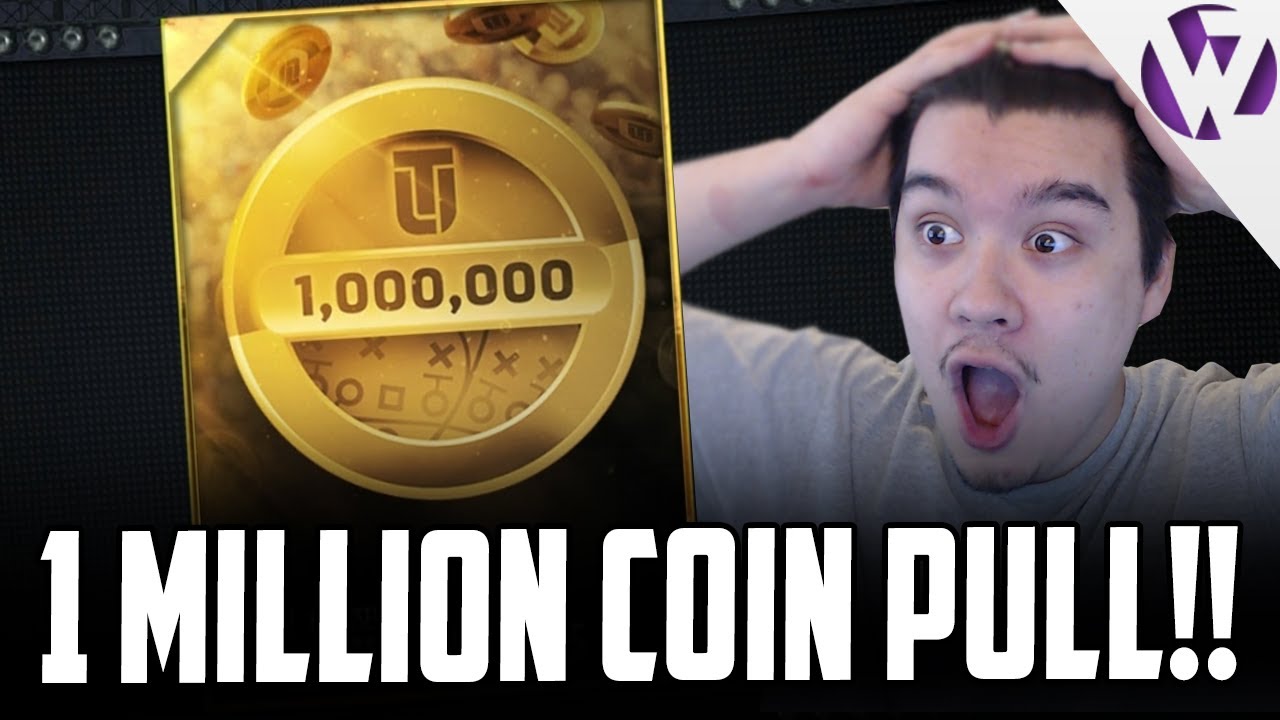 OMG 1 MILLION COIN QUICKSELL PULL!!!!!!! - MADDEN 17 BIG BOOM PACK OPENING