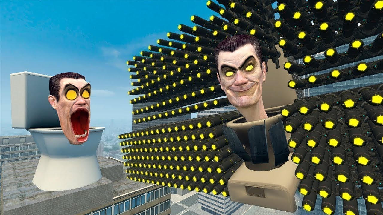 EVOLUTION OF NEW G MAN! 1000 GUNS! VS NEW TITAN SPEAKERMAN 3.0 skibidi toilet(part 4) in Garry's Mod