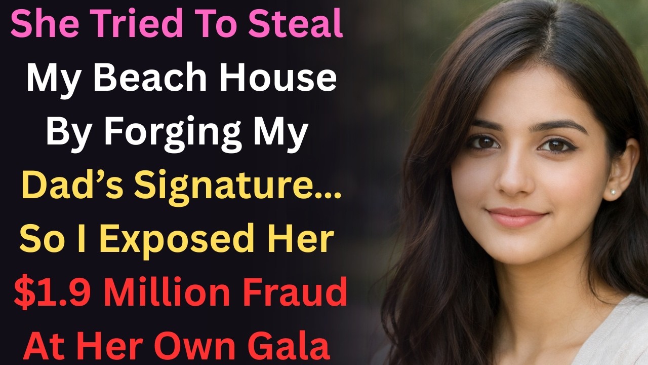 She Tried to Steal My Father’s Legacy — I Exposed Her at Her Own Gala.