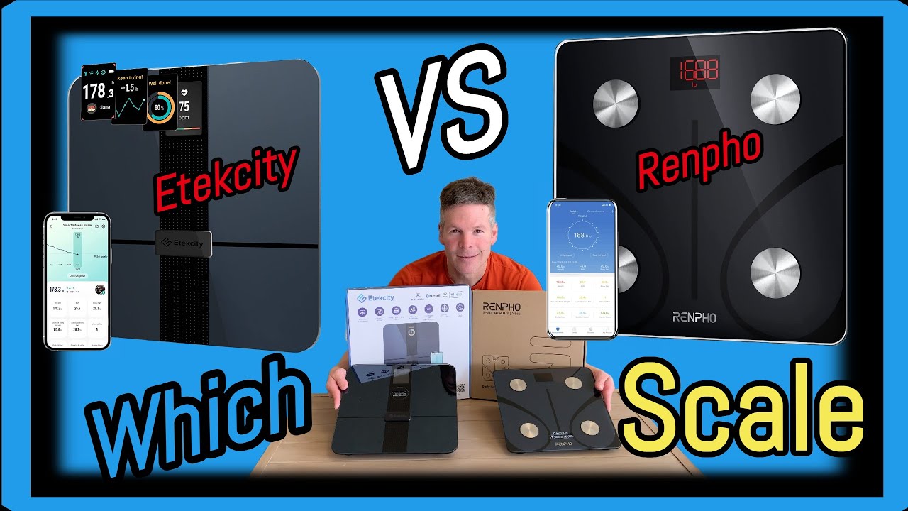 Весы для определения состава тела Renpho и Etekcity Bluetooth Smart ★ Какие весы лучше?