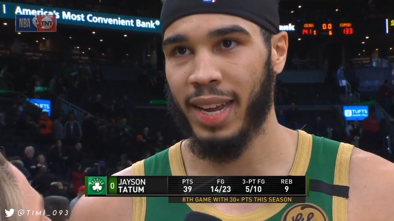 Jayson Tatum Highlights vs Los Angeles Clippers (39 pts, 9 reb)