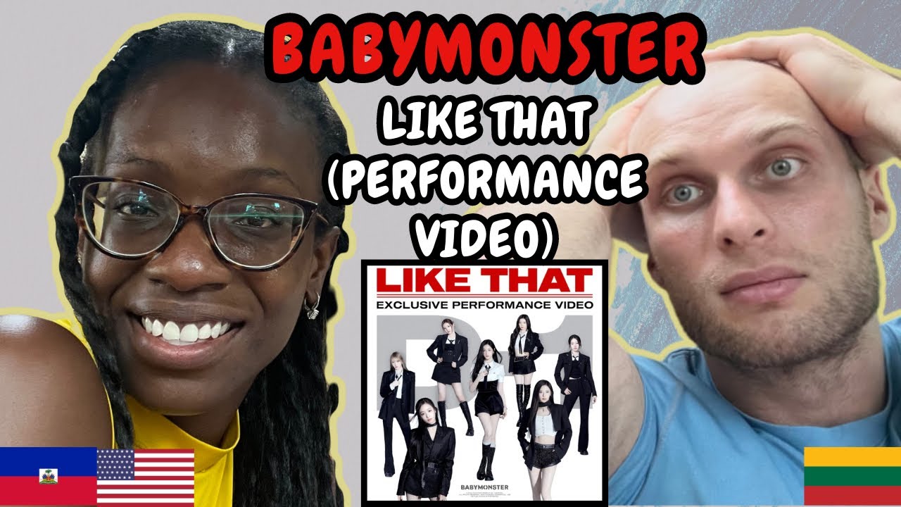 REACTION TO BABYMONSTER (베이비몬스터) - LIKE THAT (EXCLUSIVE PERFORMANCE VIDEO) | FIRST TIME WATCHING