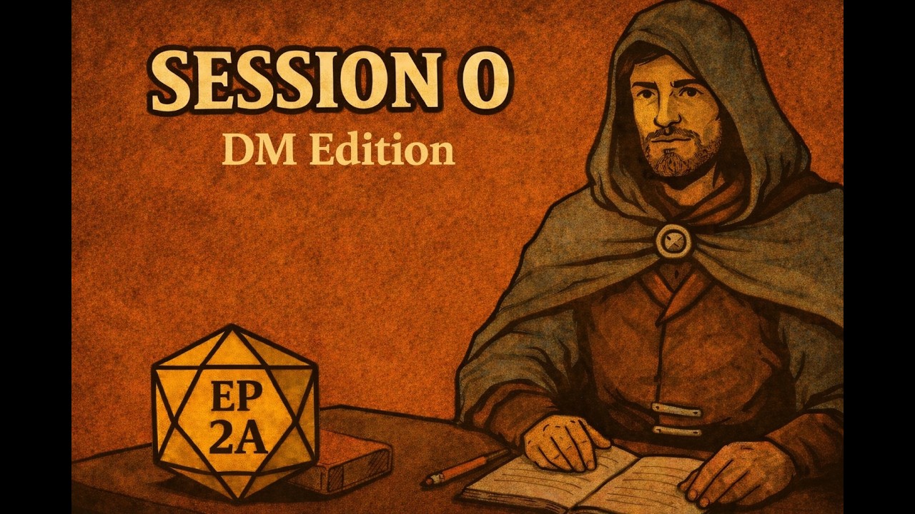 Session 0 (Dungeon Master Edition) | New to RPGs Guide | EP 2B