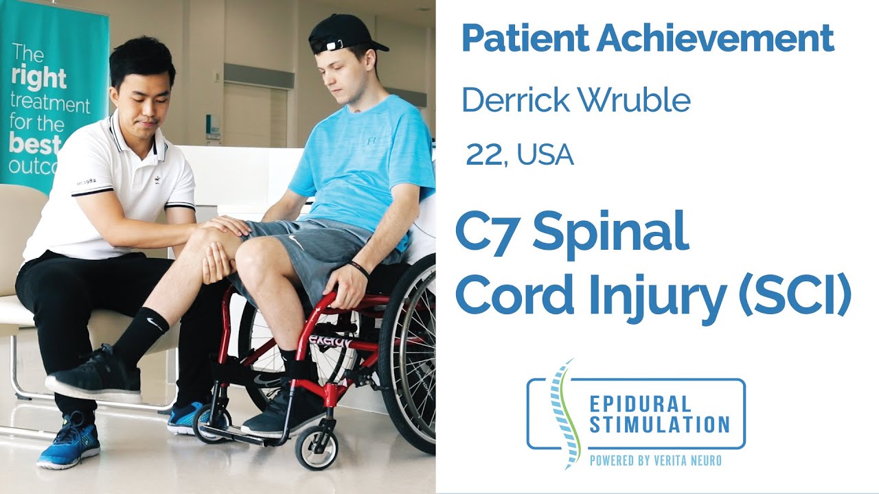 Derrick’s Inspiring Journey of Standing and Taking Steps After C7 SCI with Epidural Stimulation