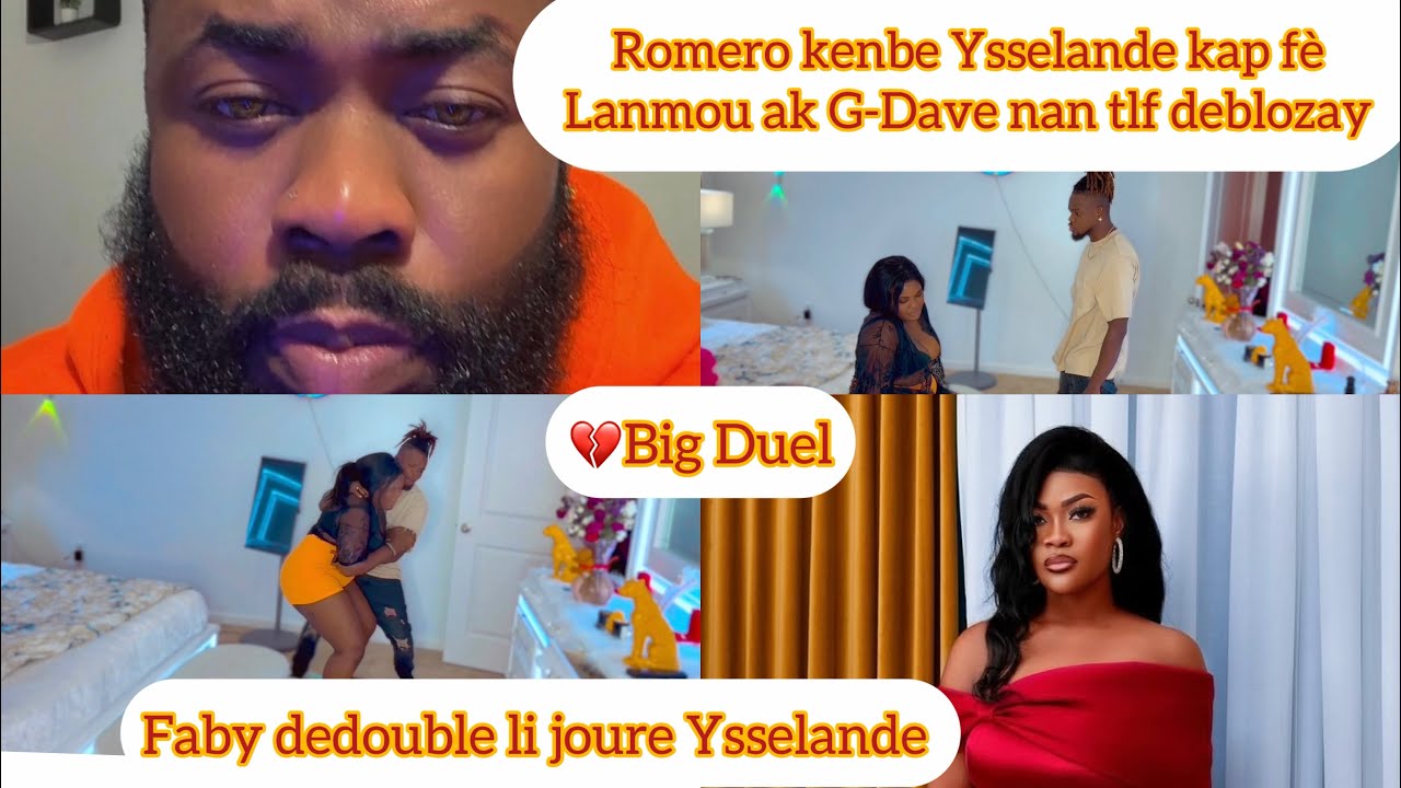 Romero kenbe Ysselande kap fè lanmou ak G-Dave nan tf Faby dedouble relation kraze Acte maryaj chire