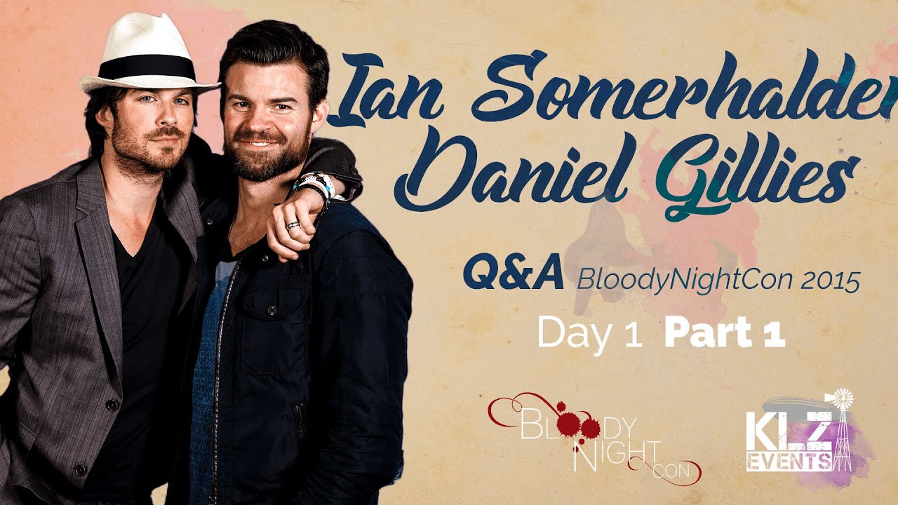 THEY SAID WHAT? :O VAMPIRE DIARIES - THE ORIGINALS - DAMON (IAN) & ELIJAH (DANIEL) Q&A - PART 1