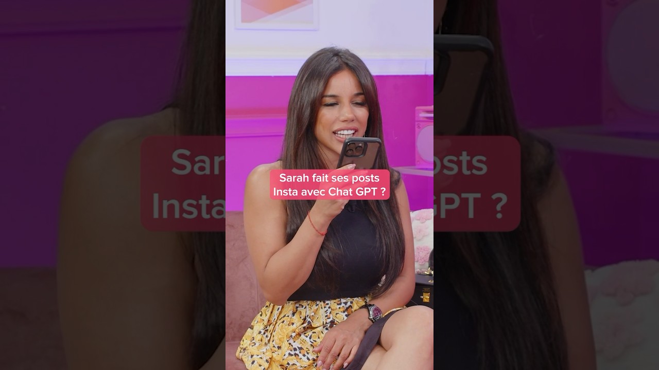 Sarah Martins utilise l&rsquo;intelligence artificielle en tant qu&rsquo;influenceuse 🤖 #interview #samzirah