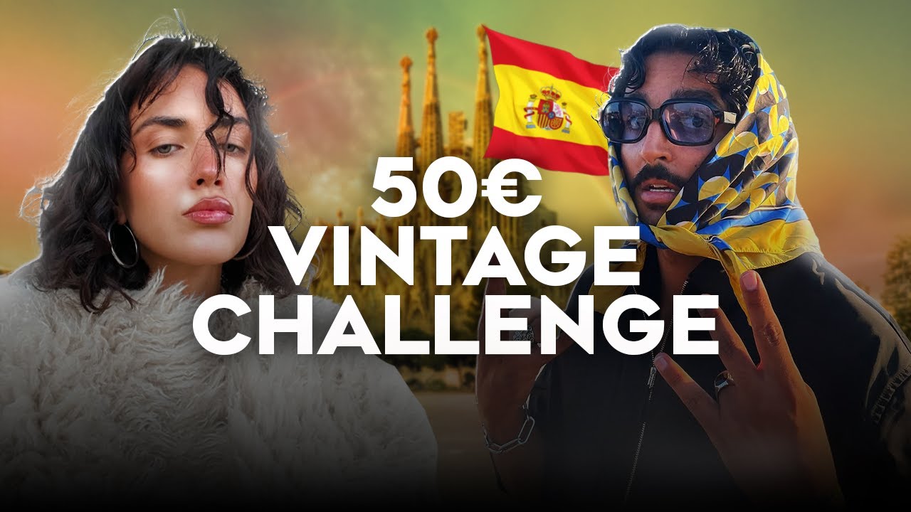 WAR DAS EIN FAIL? 50 Euro Vintage Shopping Challenge 📍 Barcelona mit @wolfishglow