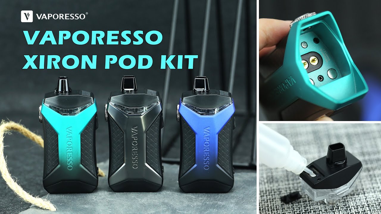 Unboxing The Vaporesso XIRON Pod Kit | Max 50W Output | Elegomall