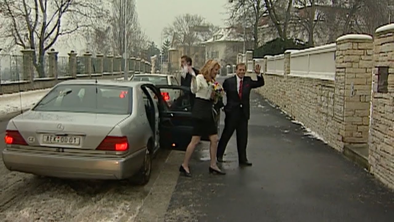 Václav Havel sa opäť oženil (1997)