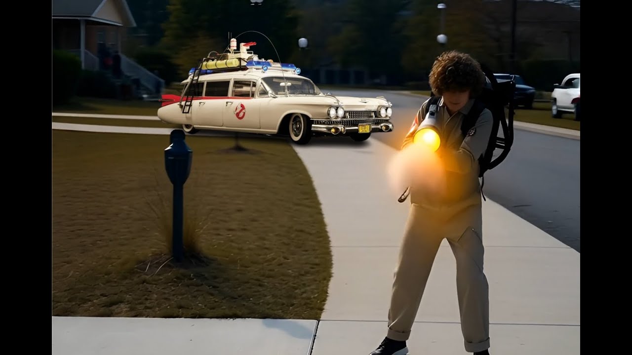 Dustin from Stranger Things as a Ghostbuster 👻 | Ghostbusters Crossover
