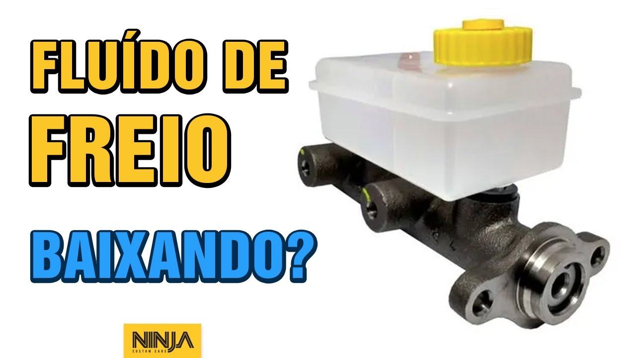Locais por onde Vaza Fluido de Freio [Pedal afundando]
