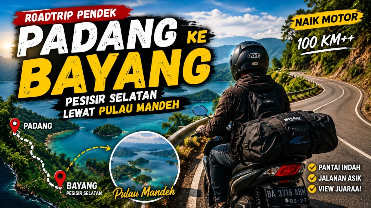 Touring Pesisir Selatan | Padang - Mandeh - Bayang (cinematic & Healing Journey)