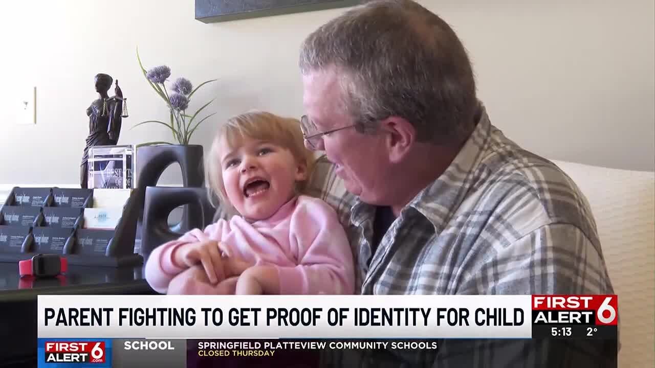 Nebraska parent fighting to get proof of identity for child