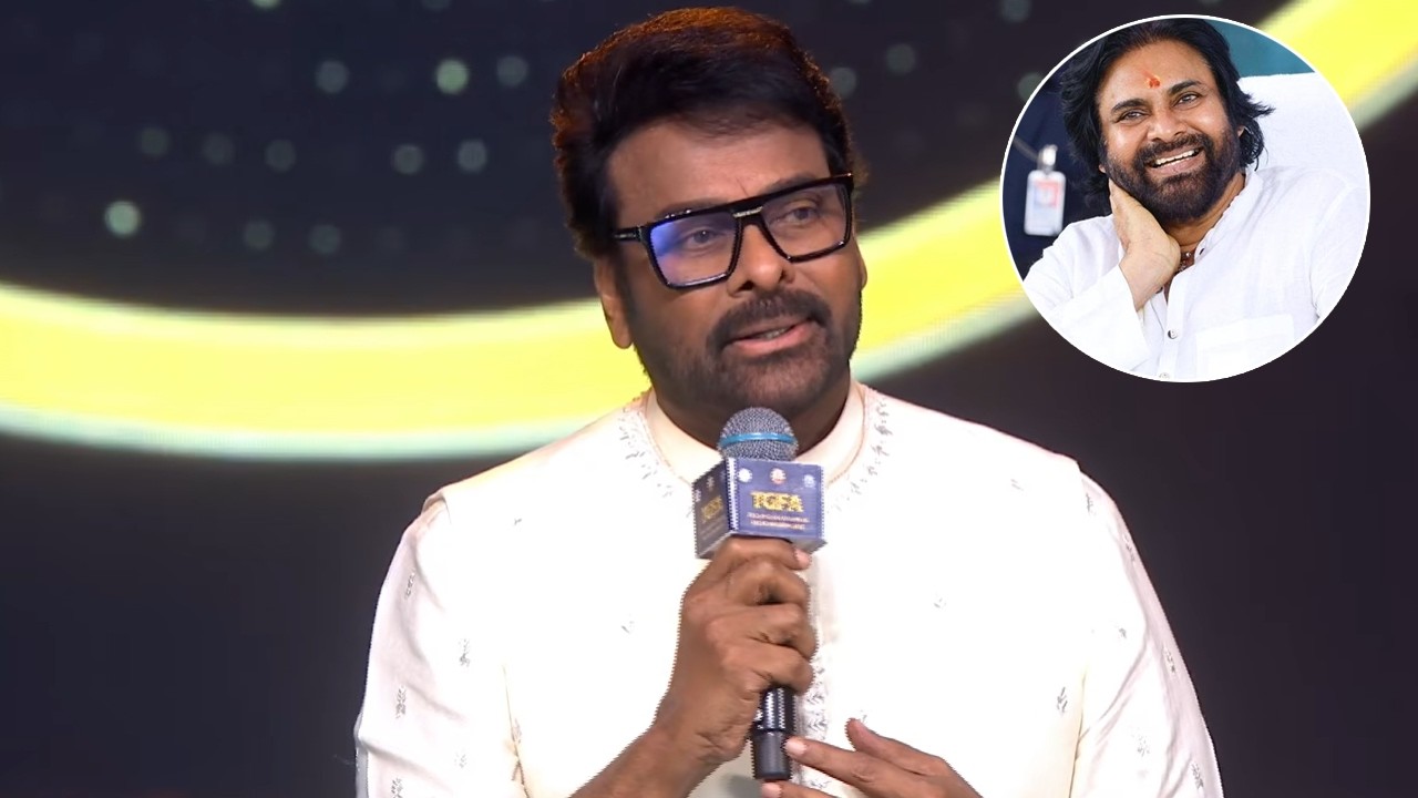 Chiranjeevi Super Speech @ Telangana Gaddar Film Awards | YT18 Exclusive