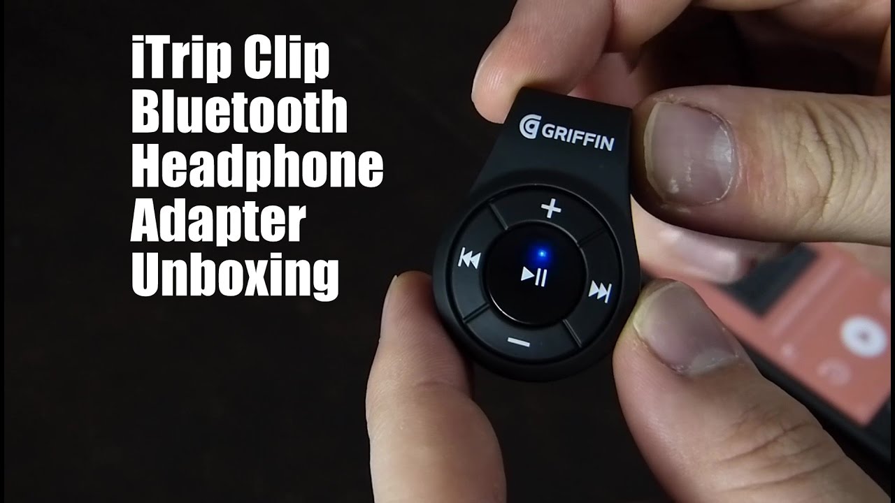 iTrip Clip Bluetooth Headphone Adapter Unboxing