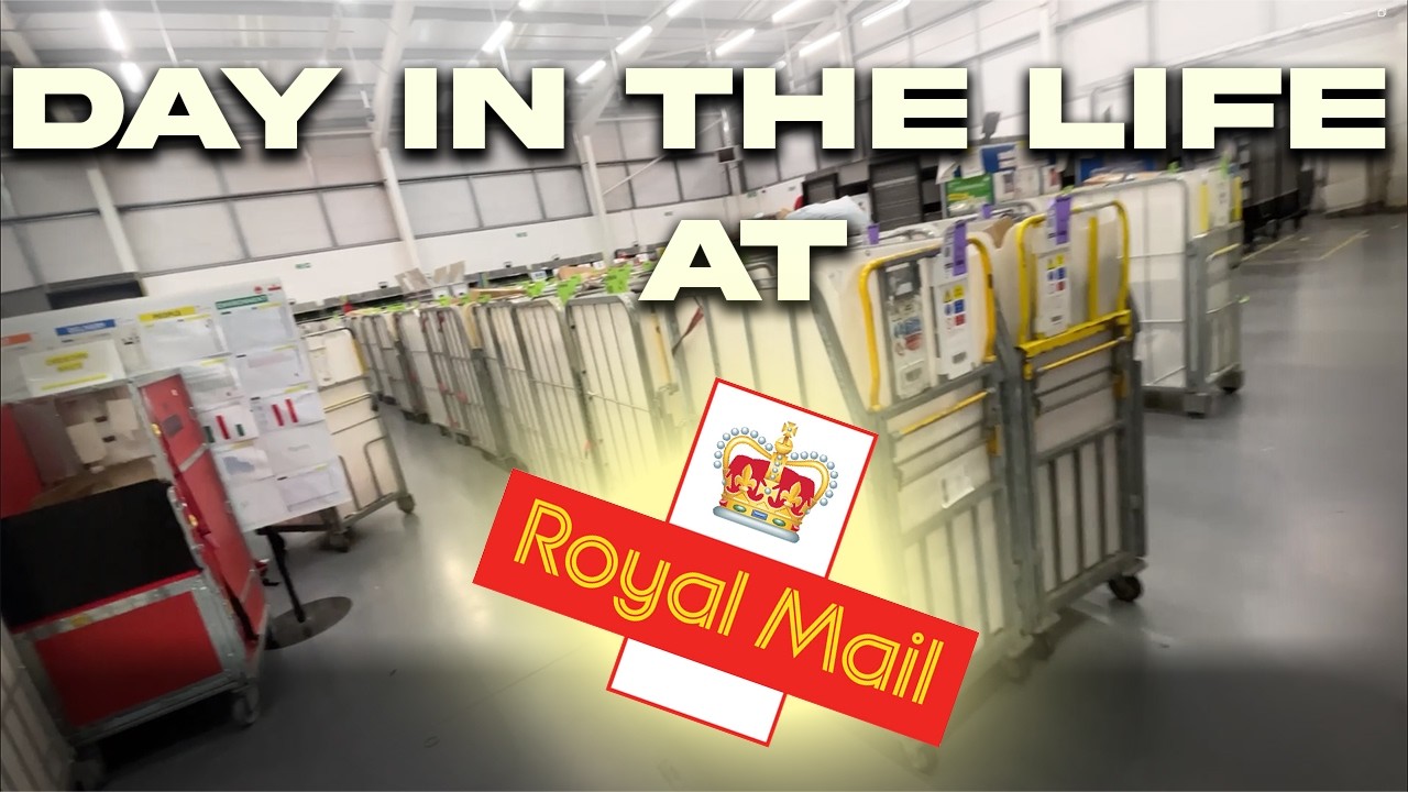 (new job) Royal Mail Vlog as an international student in the uk 🇵🇰🇬🇧