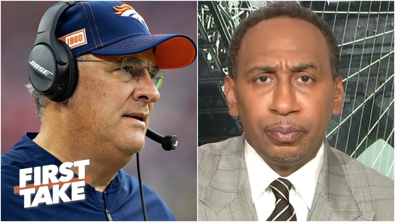 Stephen A. reacts to Broncos coach Vic Fangio's comments about racism in the NFL | First Take