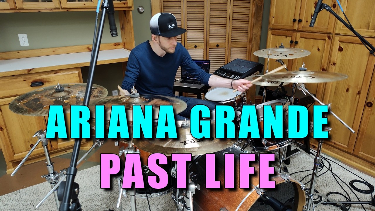 Ariana Grande - Past Life | Bass Boosted Drum Cover