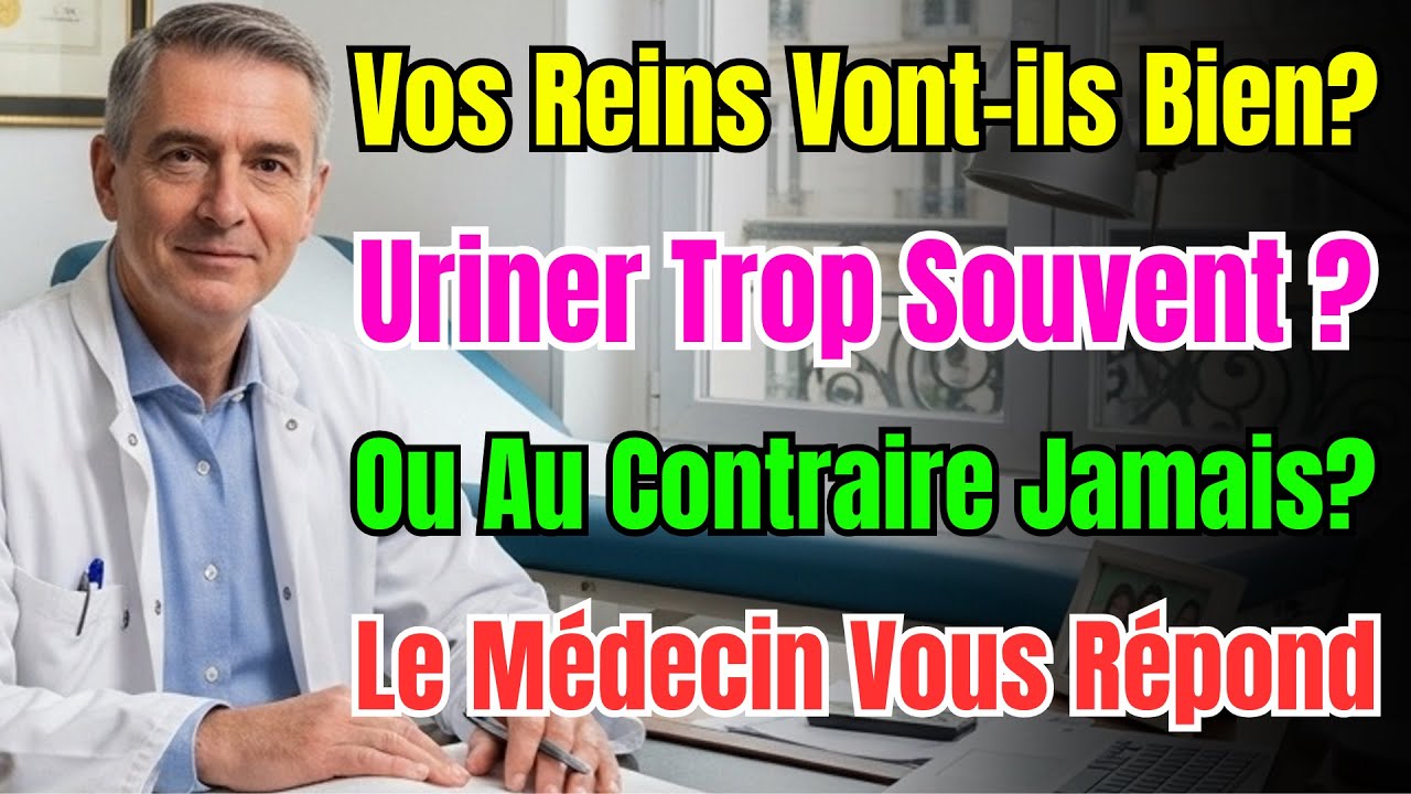 Vos Reins Sont-ils En Danger ? Uriner Vite Ou Se Retenir, Le Verdict Choc D'un Expert.