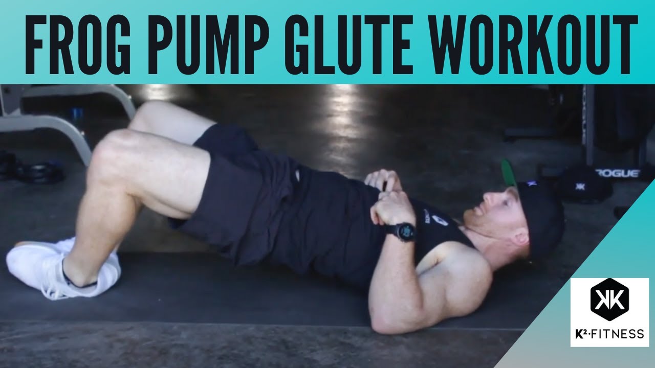 Frog Pump | Highly Effect Bodyweight Glute Workout | K Squared Fitness