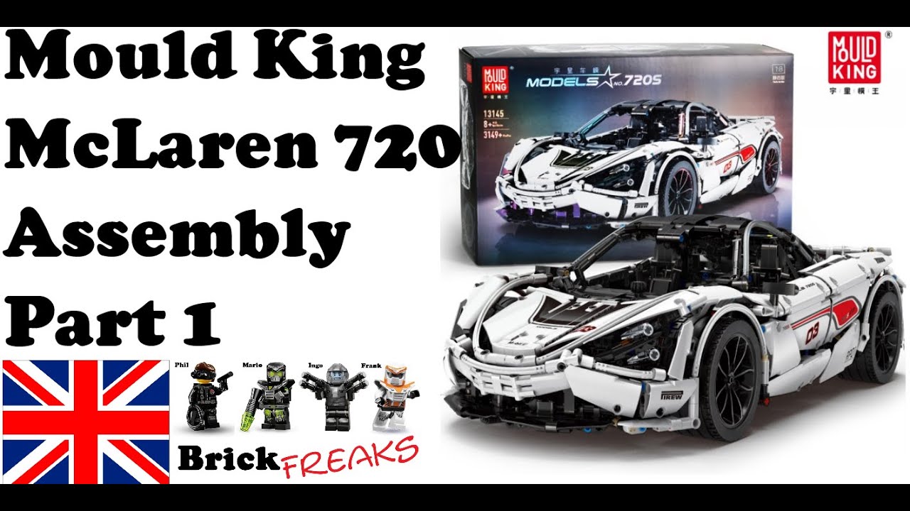 Mould King 13145 - Mc Laren 720s - Assembly Part 1