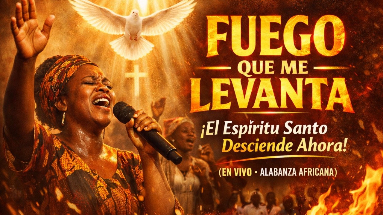 🔥 FUEGO QUE ME LEVANTA | El Espíritu Santo Desciende Ahora (En Vivo – Alabanza Africana)