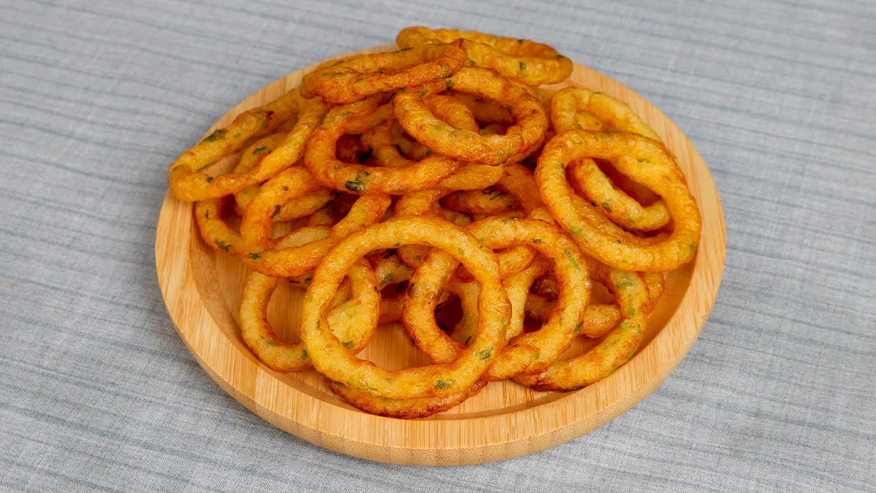 Perfect Crispy French Fries Ring | Potato Rings Delicious and Easy