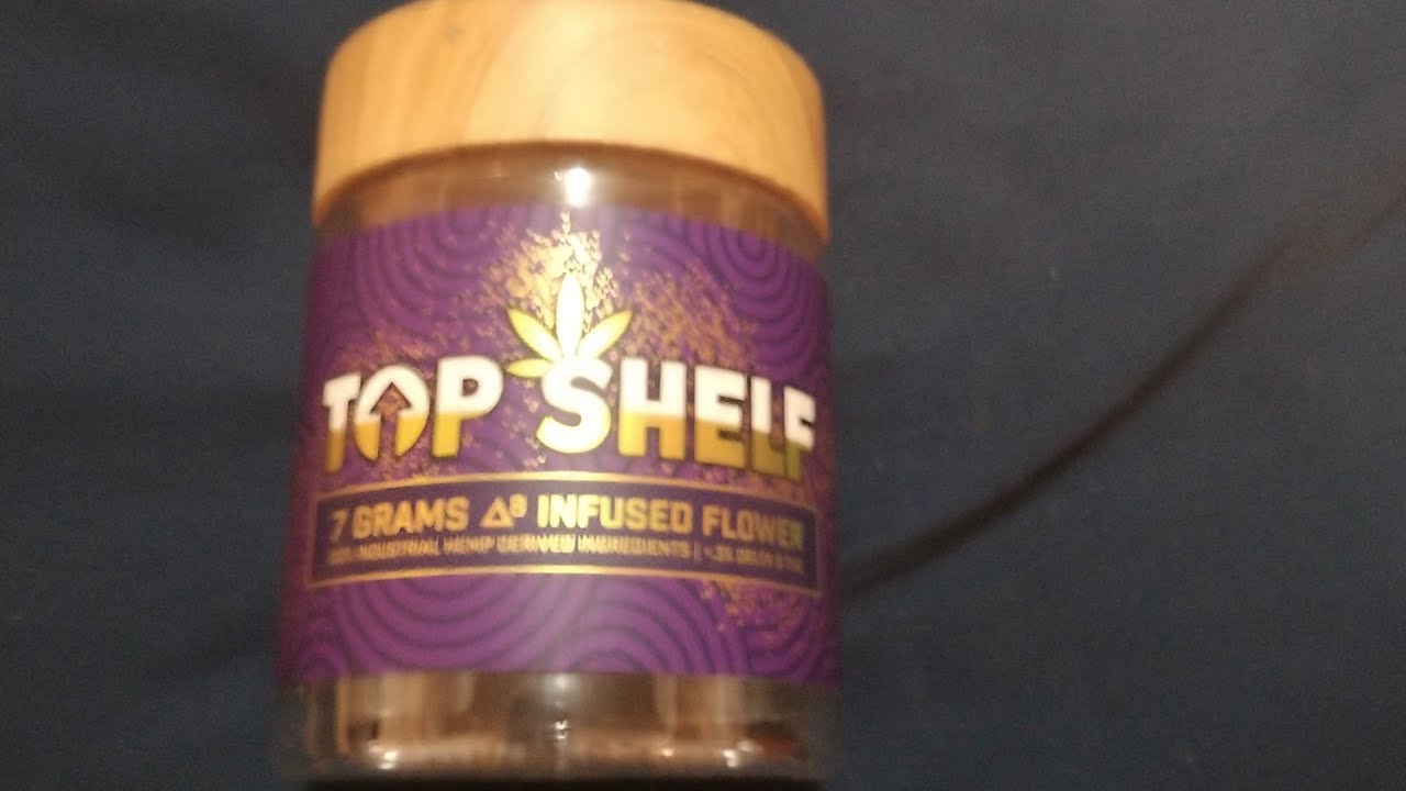 TOP SHELF delta 8 flower weed review