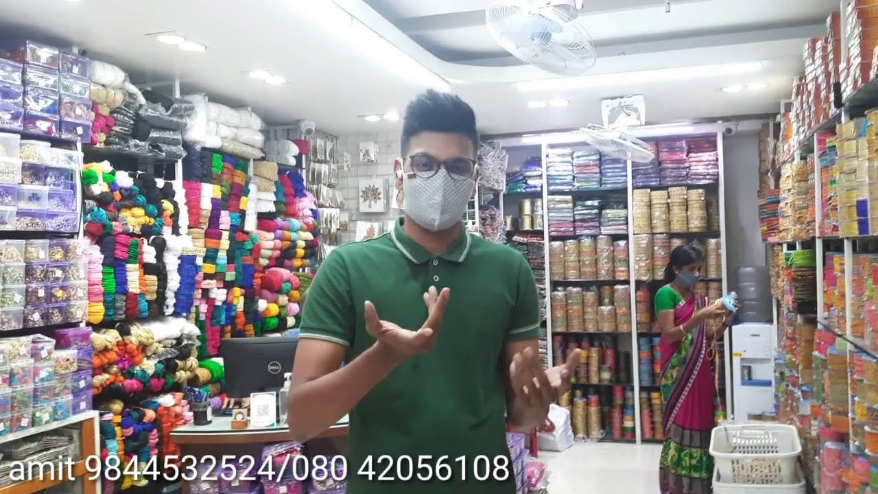 Chickpet Tailoring Material Wholesale shop | Tailoring material wholesale shop in Bangalore