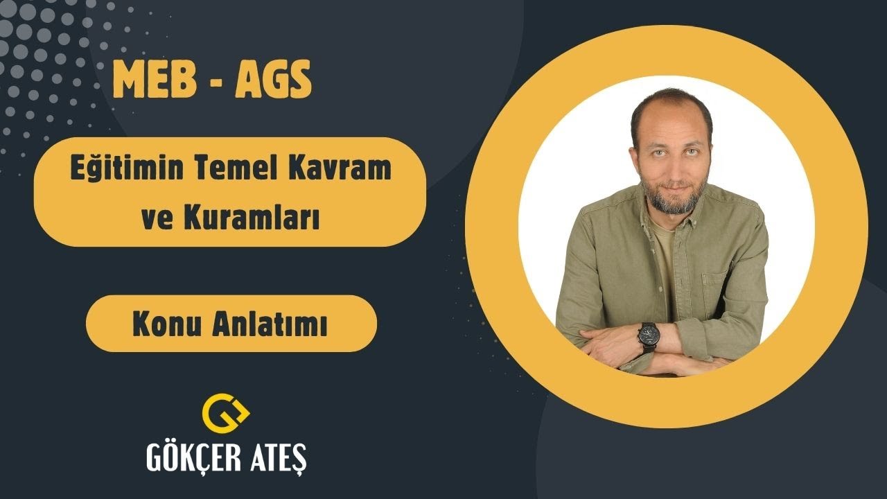 2026- MEB- AGS | Eğitimin Temel Kavram ve Kuramları VIII