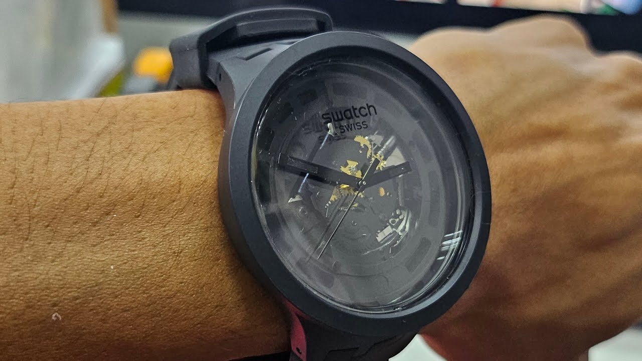 UNBOXING - SWATCH C-BLACK SB03B100