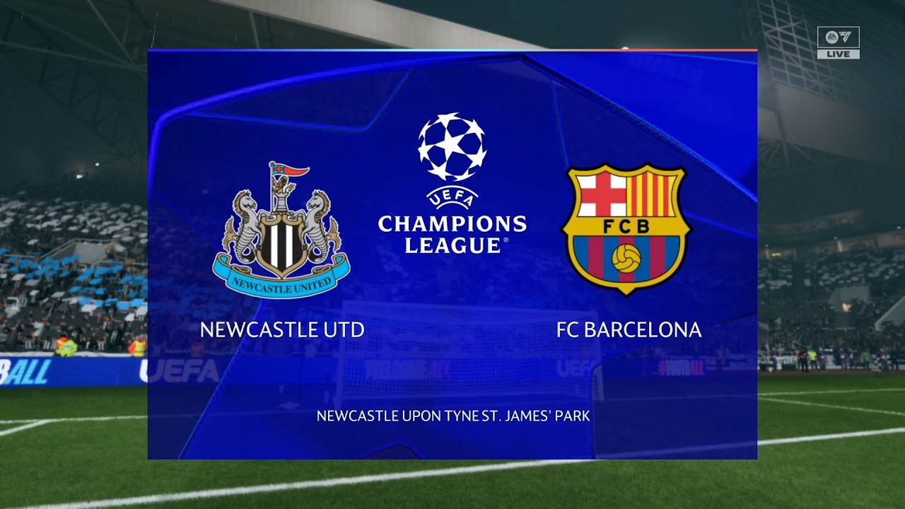 🔴 [LIVE] Newcastle vs Barcelona | UEFA Champions League Round of 16 | EA Sports FC 26 Gameplay PS5