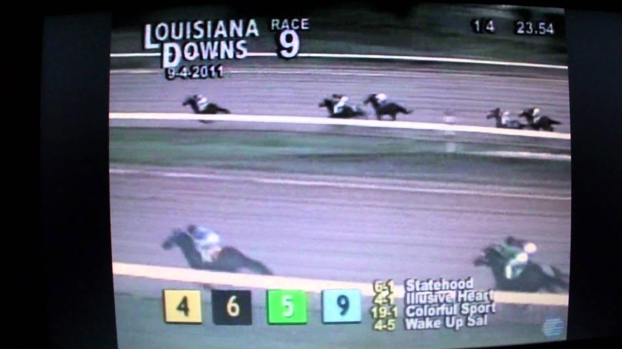 Wrong Way Horse at Louisiana Downs, Part 1