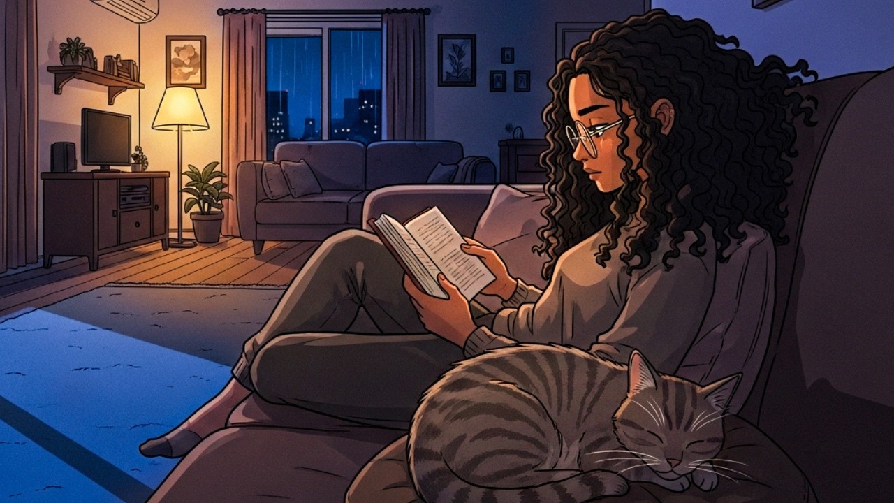 A Rainy Night to Read & Relax | Deep Focus 🌧️📖