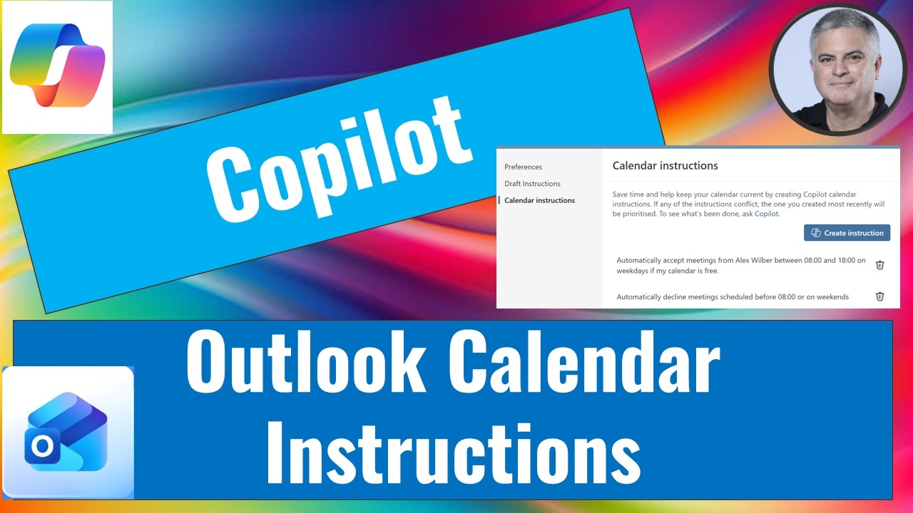 How to set Custom Calendar Instructions  for RSVP in Outlook with Copilot ?