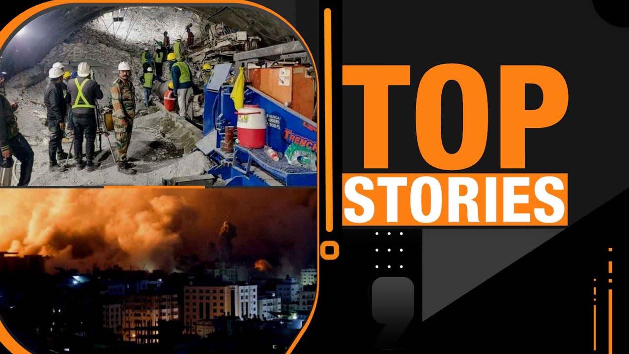 Uttarkashi Tunnel Collapse:  Final leg of rescue operations | Israel Hamas Latest & More