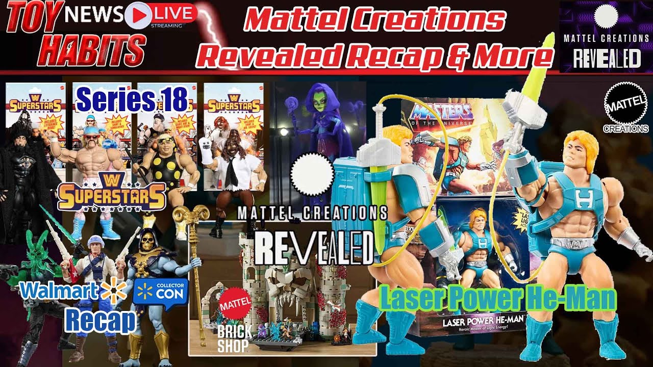 Laser Power He-Man Coming to MOTU Origins + Mattel Creations Recap & Walmart Collector Con 2026