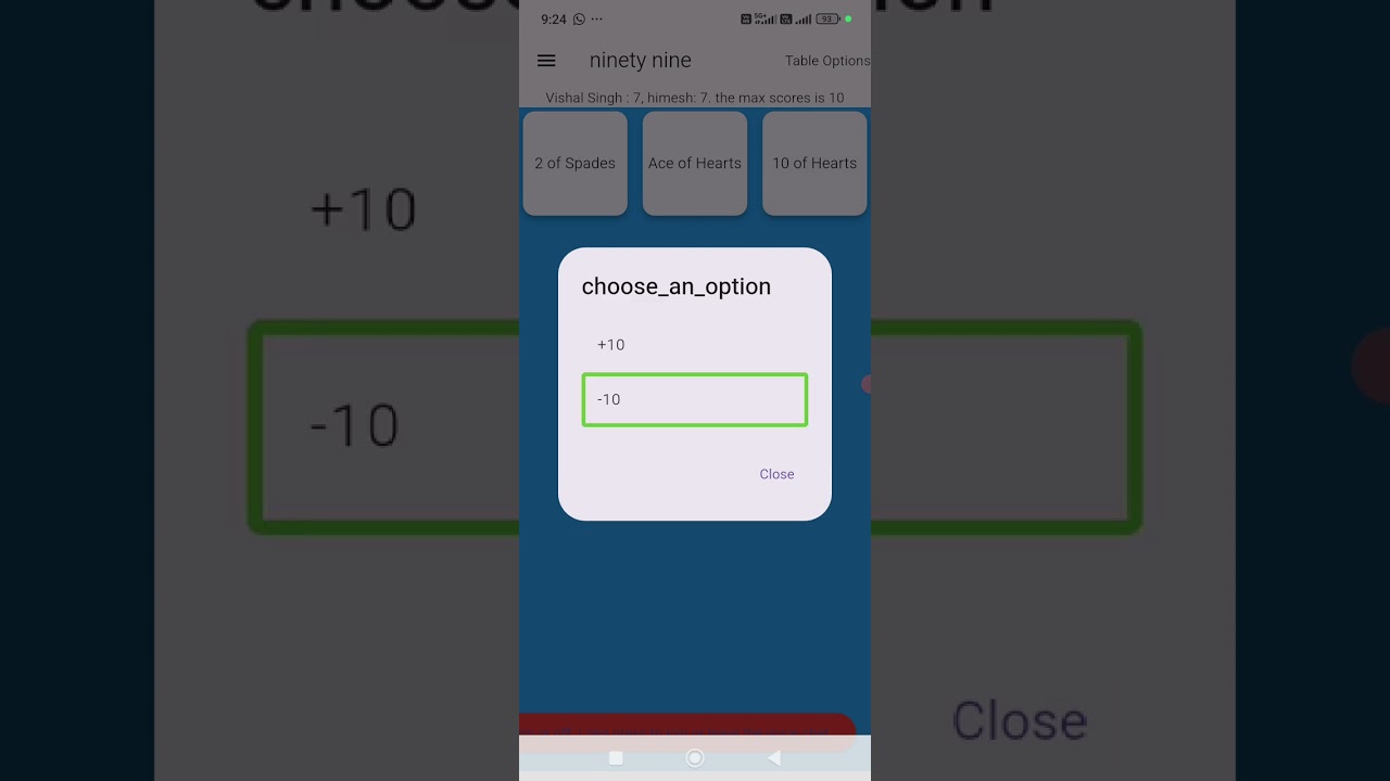 How to use tableEx. app with talk back how to play 99 game with online players🔥🔥🔥