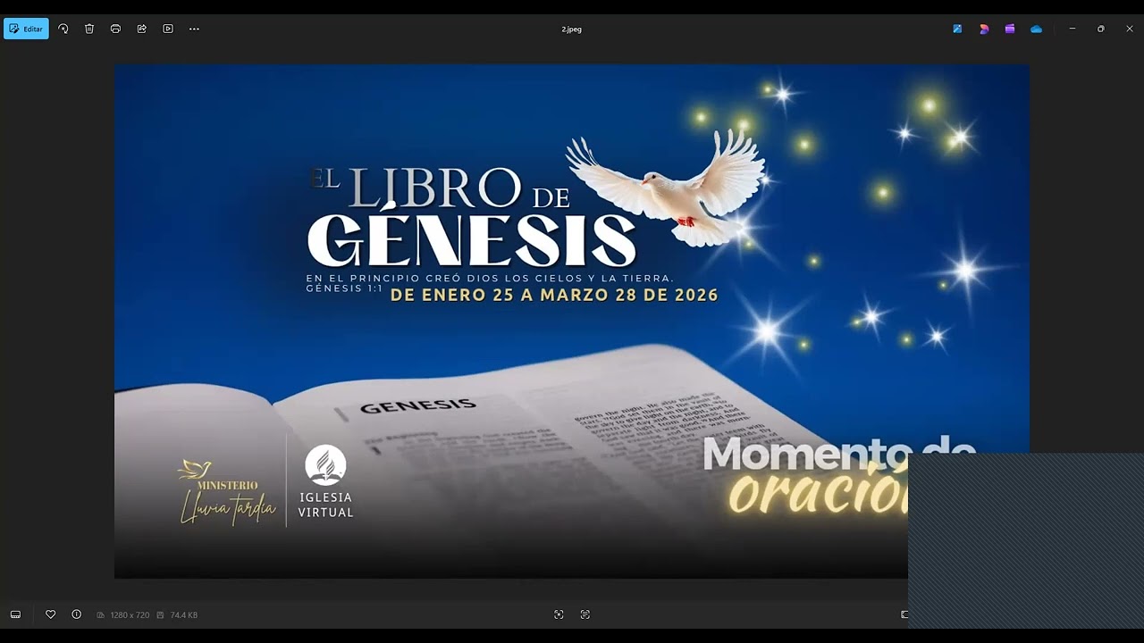 GENESIS 7 EL DILUVIO, PR. DANIEL MAESTRE