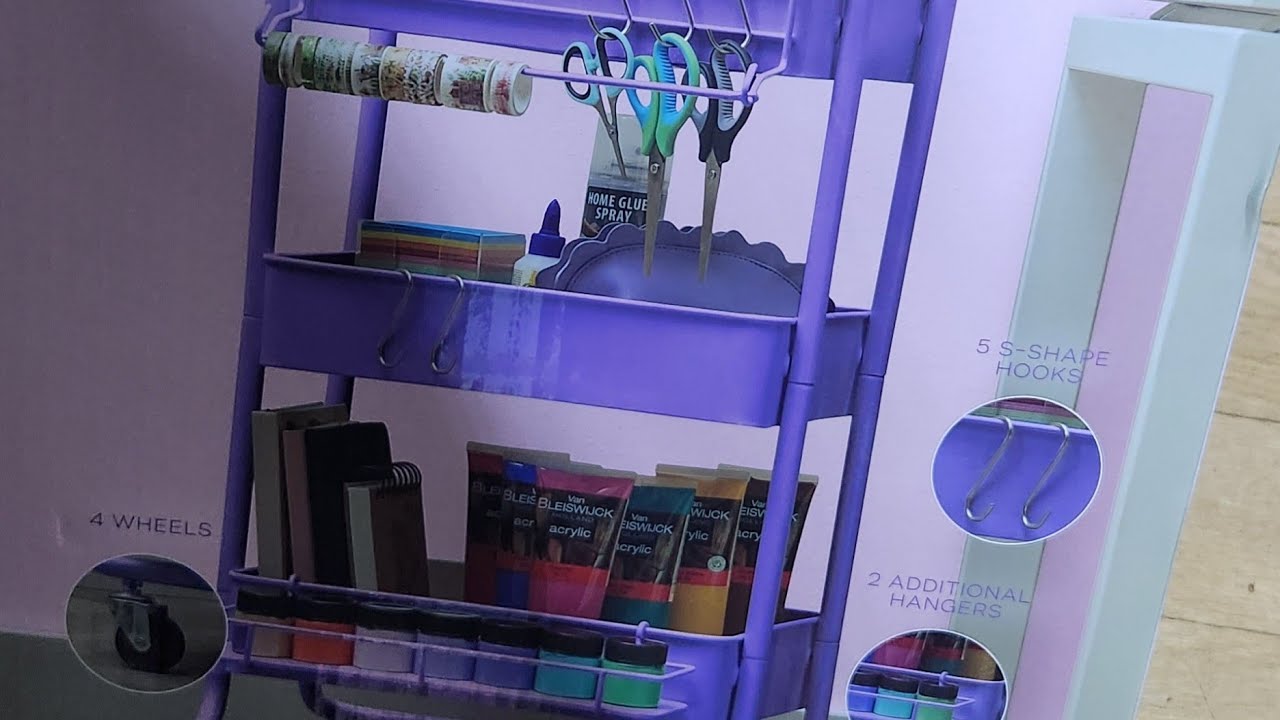 ✨ACTION​✨INCROYABLE TROUVAILLE✨ Le trolley 3 étages est de retour en semaine Action ! 🛒✨+Test #Chalk