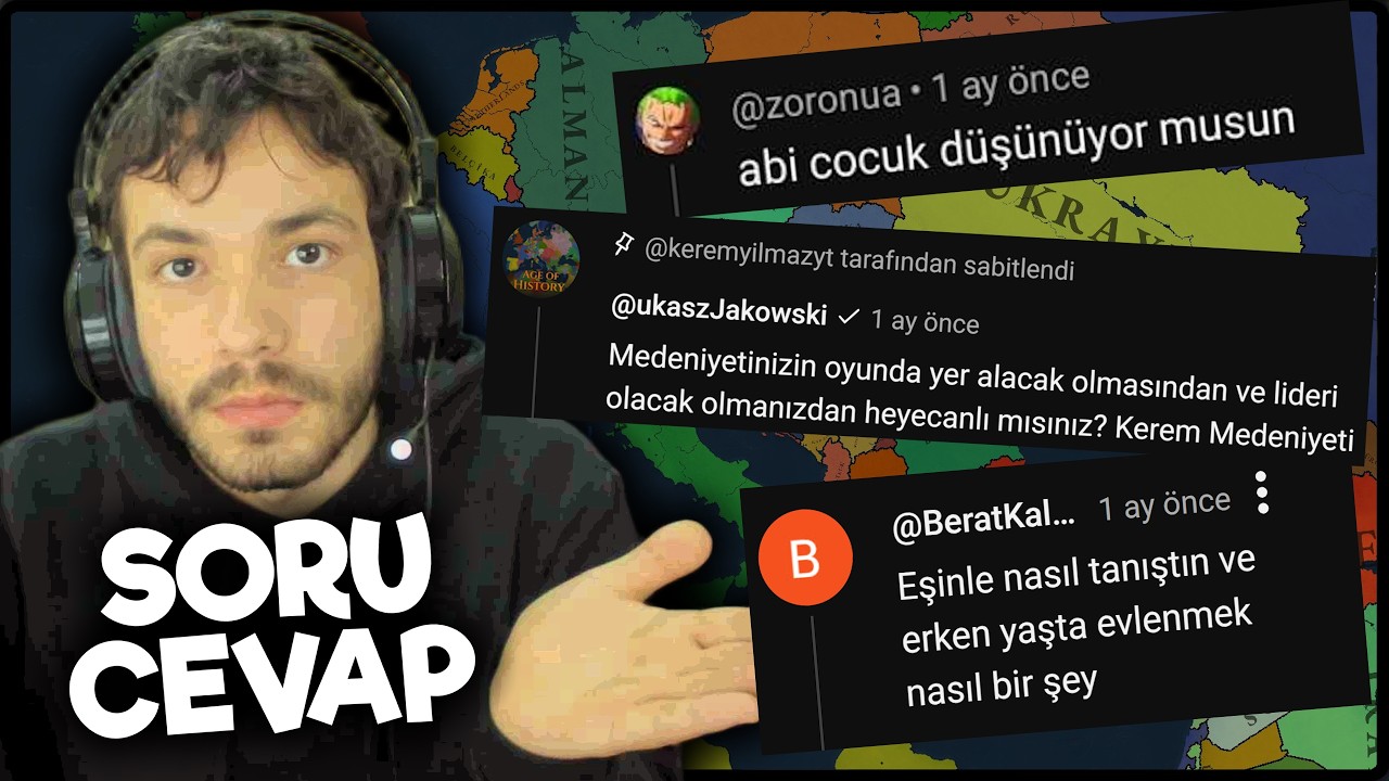 BEKLENEN SORU-CEVAP VİDEOSU!