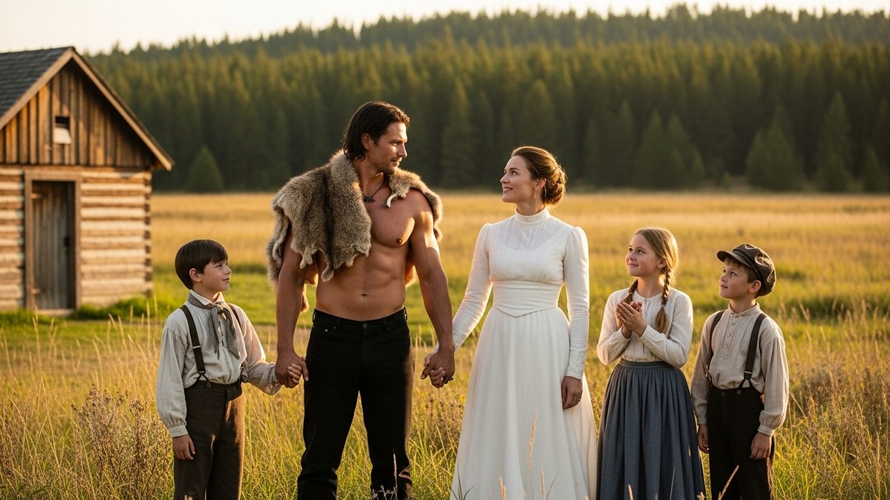 She Was Given—Still a Virgin—To a Widowed Mountain Man With 3 Children… No One Expected This