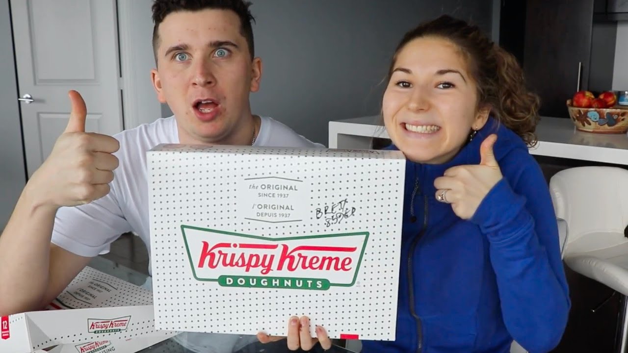 Canadians Try Krispy Kreme Doughnuts for the first time