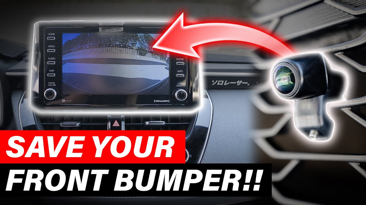SAVE YOUR FRONT BUMPER!! | Front Camera for Toyota Vehicles