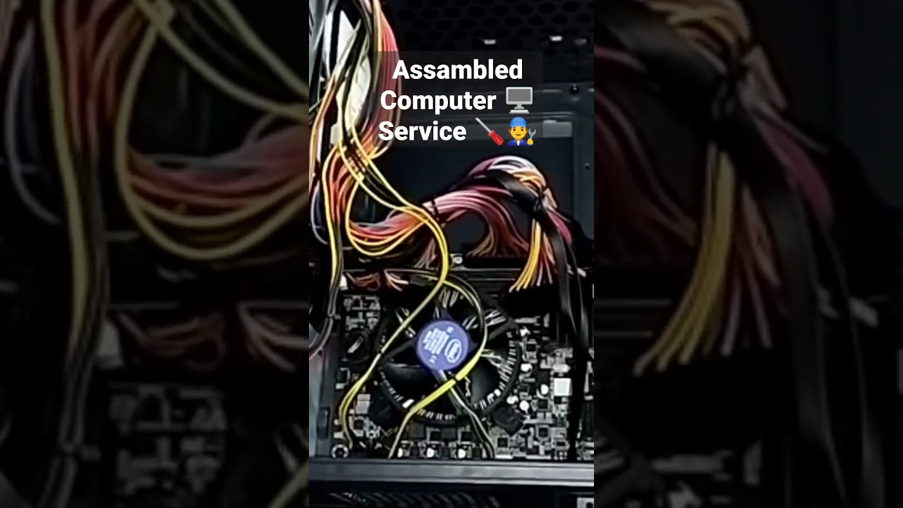 Assambled 🖥️  Computer Service 🪛🧑&zwj;🔧 Available 🤳🏻#computer #service #laptop