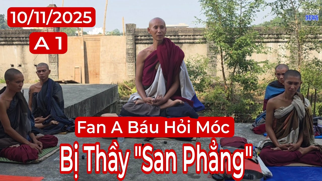 A 1: Cười xỉu fan A Báu hỏi móc bị sư Minh Tuệ 