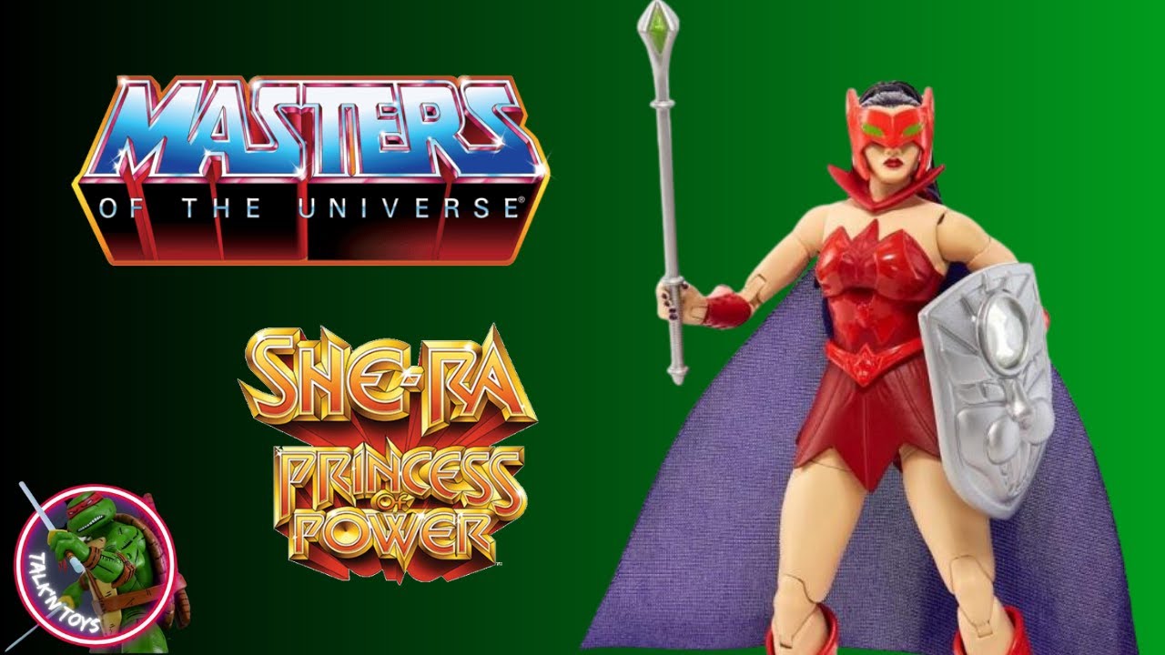 Unlocking the Power of  the Princess of Power Masterverse Catra Figure