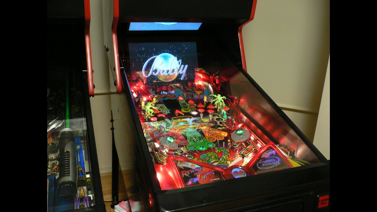bally Revenge From Mars Pinball Attack mars game play ピンボール リベンジ フロム マーズ ピンボール