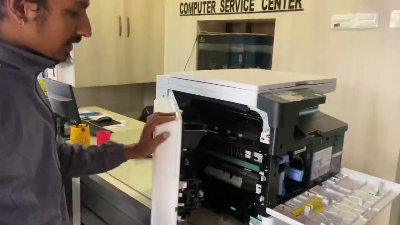 Canon Ir 2224 copier unboxing